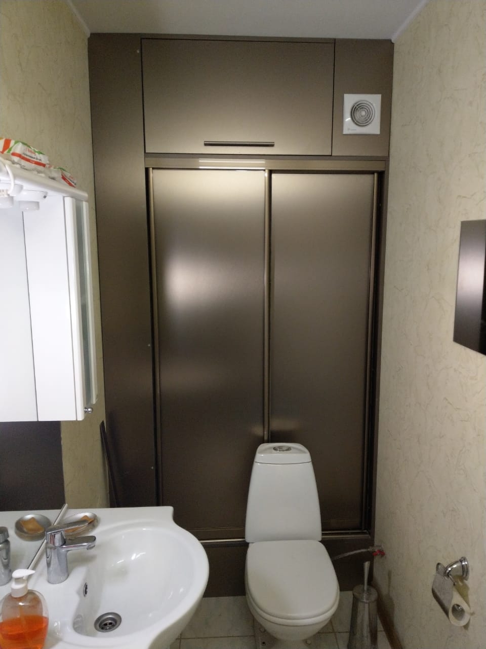 Встроенный Шкаф В Туалете